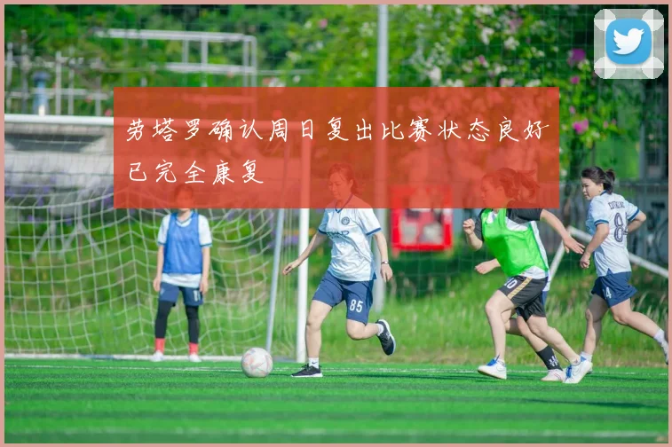 劳塔罗确认周日复出比赛状态良好已完全康复